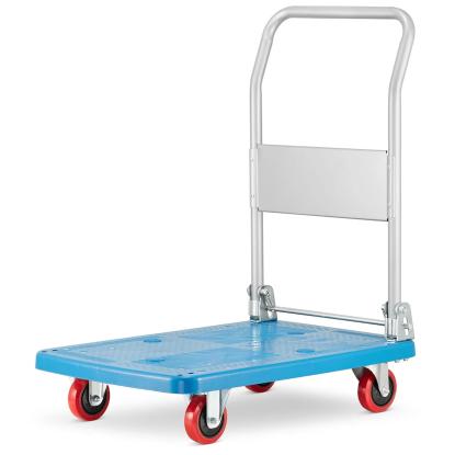 Transportvogn, foldbar, blå, maks. 150 kg