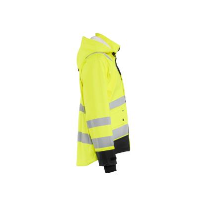Blåkläder 4327 high vis regnjakke level 3, hi-vis gul/sort