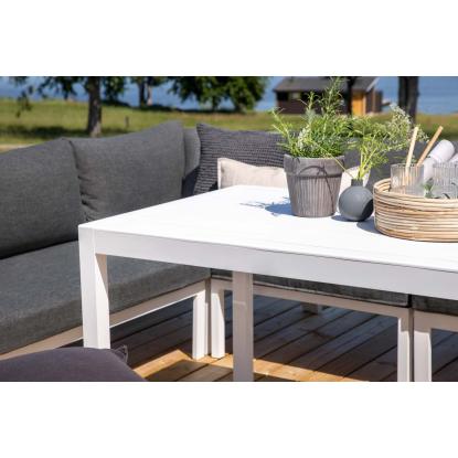 Venture Design Ramos hjørnesofasæt, hvid/grå
