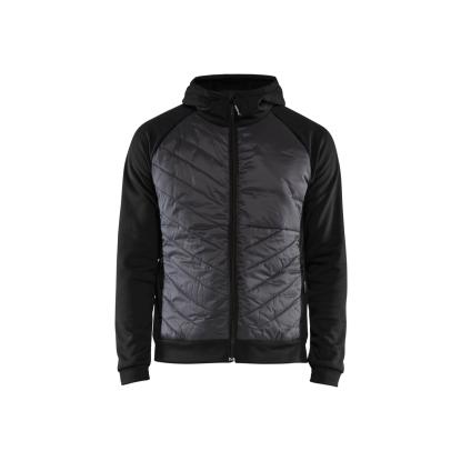Blåkläder 3463 hybrid sweatshirt, sort/mørk grå