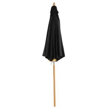 Venture Design Cerox parasol, natur/sort, Ø270 cm