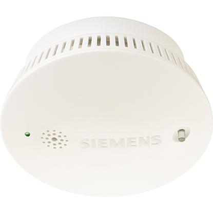 Siemens SD230N røgalarm, 230V med 9V backup, hvid