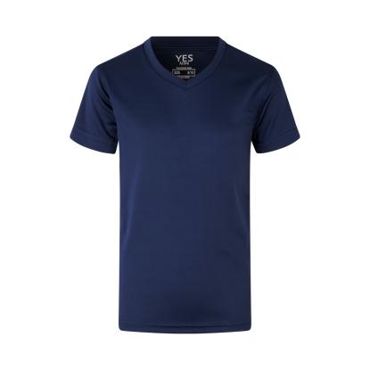 ID 42030 YES Active T-shirt, børn, mørk kongeblå