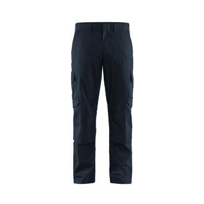 Blåkläder 1448 industri buks med knælommer stretch, mørk marineblå/sort