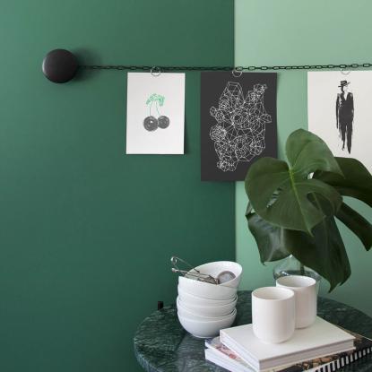 Habo Spot krog, stor, sort