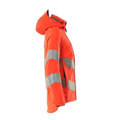 MASCOT SAFE SUPREME softshell jakke, hi-vis rød