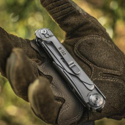 M-TAC Type 3 foldekniv (5 værktøjer), rustfrit stål