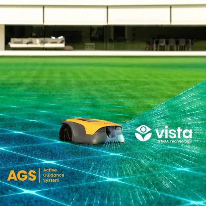 STIGA Vista A 10v robotplæneklipper, kabelfri - 1000 m²