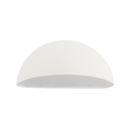 Norlys Paris LED udendørs væglampe, stor, IP43, hvid