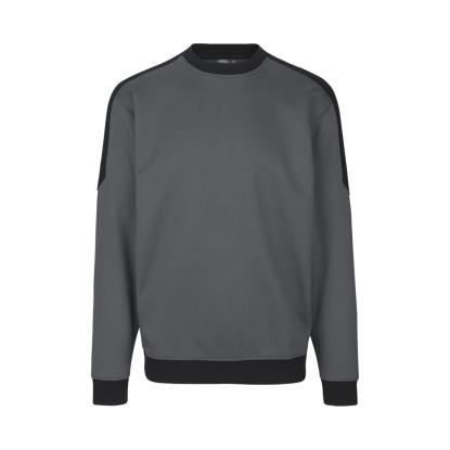 ID PRO Wear 0362 sweatshirt med kontrast, silver grey