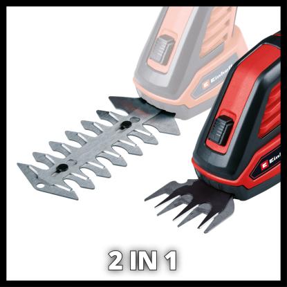 Einhell GC-CG 3,6/70 Li WT akku kantklipper/hækketrimmer med ladekabel