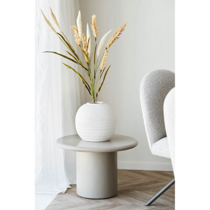 Lana spisebordsstol med drejefod, bouclé, sand