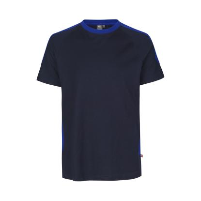 ID PRO Wear 0302 T-shirt med kontrast, navy