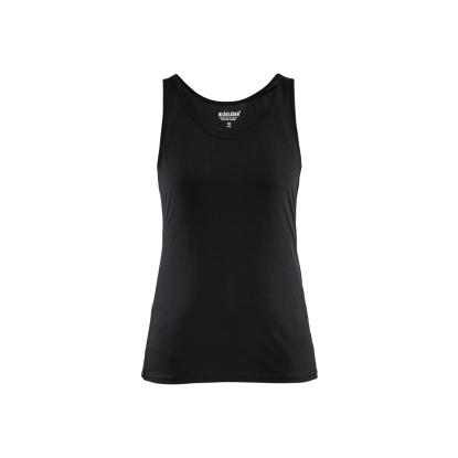 Blåkläder 3512 dame tanktop, sort