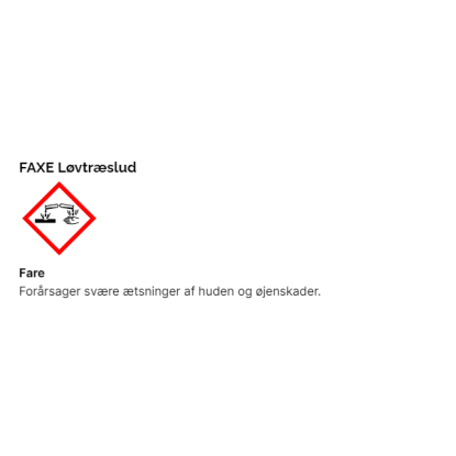 FAXE løvtræslud - 2,5 liter