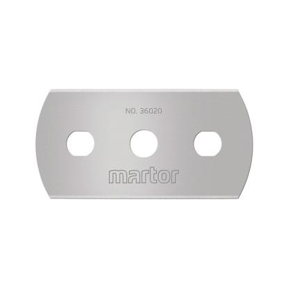 Martor barberblad no. 36020 til Secumax knive, 43 x 22 x 0,2 mm - 10 stk.