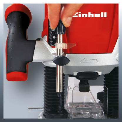 Einhell TE-RO 1255 E overfræser, 6 og 8 mm, 230V/1200W