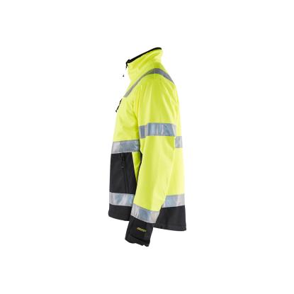 Blåkläder 4900 high vis softshell jakke, hi-vis gul/sort