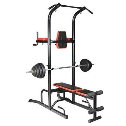 Viking Sports fitnessbænk med pull up bar, multifunktionel, justerbar