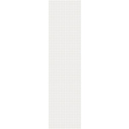 Fibo Colour vådrumspanel med 3 x 3 cm fliselook, 10 x 600 x 2400 mm, denver white high gloss