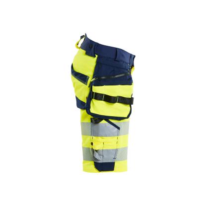 Blåkläder 1120 high vis shorts 4-vejs stretch, hi-vis gul/marineblå
