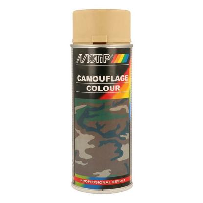 Motip spray camouflage, 400 ml - RAL1001