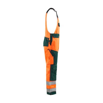 Blåkläder 2660 high vis overall, hi-vis orange/grøn