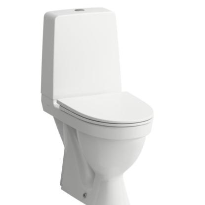 LAUFEN Kompas toilet med skjult S-lås, skruemonteret, hvid