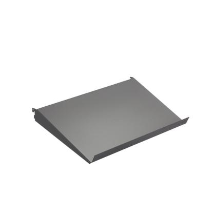 Décor+ D60 metalhylde med hældning, mat grå