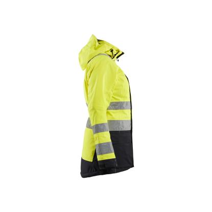 Blåkläder 4472 dame high vis vinterparkajakke, hi-vis gul/sort