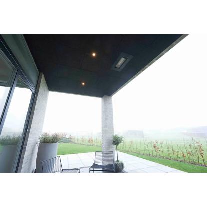 FibroTech Multifin træbetonplade, sort, 25 x 600 x 1200 mm