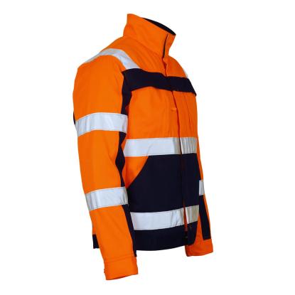 MASCOT SAFE COMPETE Cameta arbejdsjakke, hi-vis orange/marine