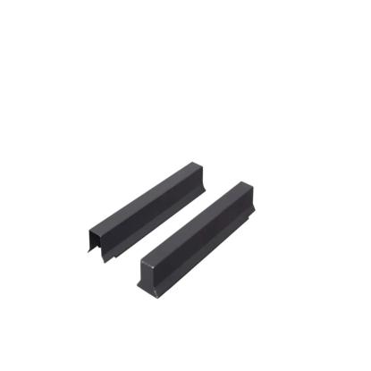 Sternkapsel med muffe, 22 mm, lille, sort