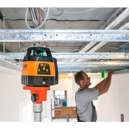 geo-FENNEL FLG 245HV-GREEN rotationslaser med FR 45 modtager