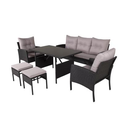 Venture Design Knock sofasæt, sort/grå