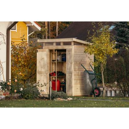 Upyard Strongbox redskabsrum M, ubehandlet - 1,76 m²