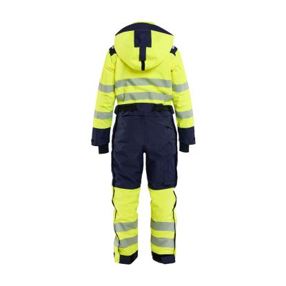 Blåkläder 6726 dame high vis vinterkedeldragt, hi-vis gul/marineblå