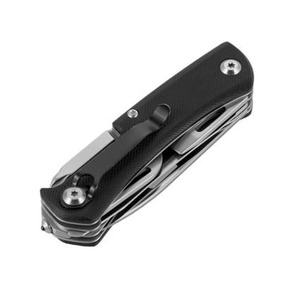 M-TAC Type 9 foldekniv (6 værktøjer), sort/rustfrit stål