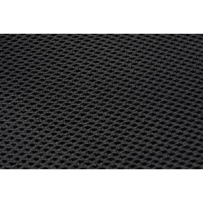Kontorstol med mesh-ryg og justerbar højde, ergonomisk, sort