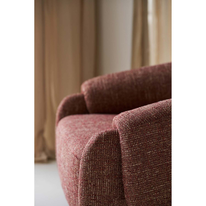 Hamilton loungestol, bordeaux mix