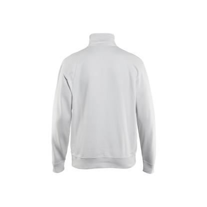 Blåkläder 3369 sweatshirt half zip, hvid
