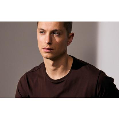 ID 0594 Stretch T-shirt, komfort, mocca