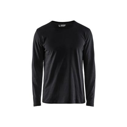 Blåkläder 3500 t-shirt lang ærme, sort