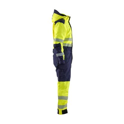 Blåkläder 6725 high vis vinter kedeldragt, hi-vis gul/marineblå