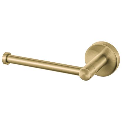 Haceka Kosmos toiletrulleholder, højrevinklet, børstet guld