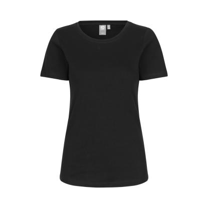 ID 0508 Interlock T-shirt, dame, sort