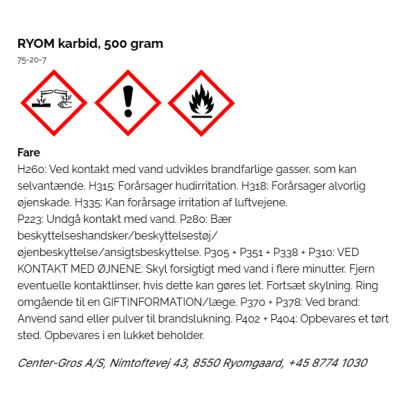 RYOM karbid - 500 gram