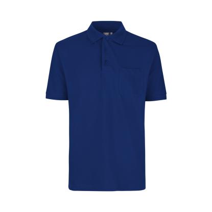 ID PRO Wear 0320 poloshirt med lomme, kongeblå
