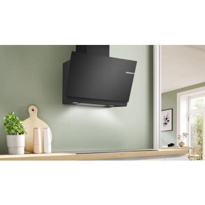 Bosch DWK81AN60 væghængt emhætte, sort, 80 cm