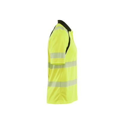 Blåkläder 3595 high vis poloshirt, hi-vis gul/sort
